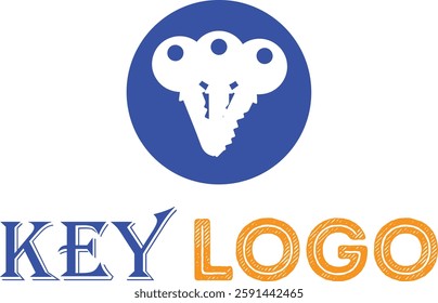 KEY LOGO NEW LOGO VECTOR