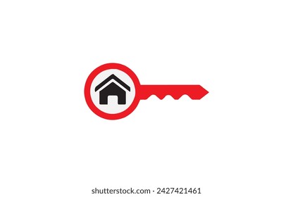 Key Logo Real Estate Lease Agreement Icon Symbol new logo brand logo design