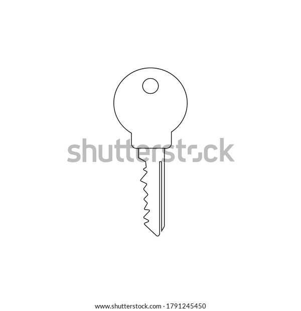 key logo stock\
illustration design