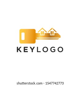 Key Logo Template Design Vector Illustration