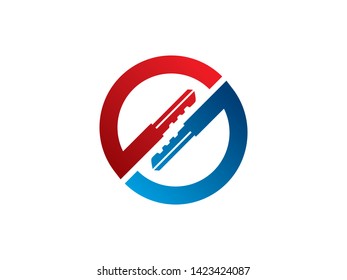 Key Logo Template, Icon, Symbol
