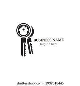 Key logo template vector icon design