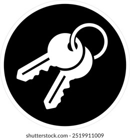 logotipo da chave, vetor da chave, logotipo para a criação da chave