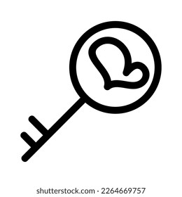 key love icon or logo isolated sign symbol vector illustration - high quality black style vector icons
