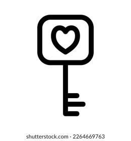 key love icon or logo isolated sign symbol vector illustration - high quality black style vector icons
