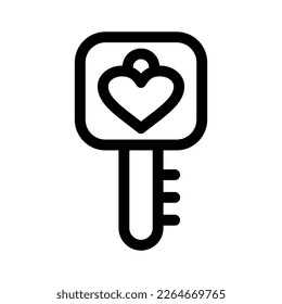 key love icon or logo isolated sign symbol vector illustration - high quality black style vector icons
