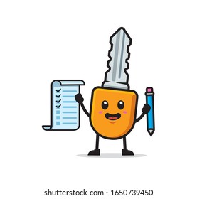 Vektorillustration für das Design von Schlüsselfiguren