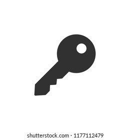 key. monochrome icon