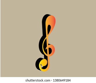 Key note logo design. logo vector. - Vector

