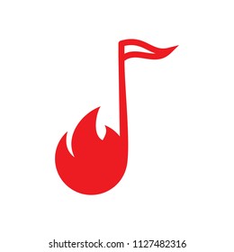 key note logo. music icon. melody symbol. vector eps 08.