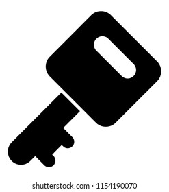 
A key to open lock symbolising passcode
