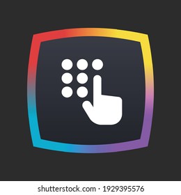 Key Pad - App Icon Button