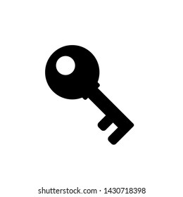 key, padlock symbol icon vector illustration