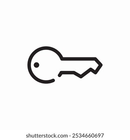 key password icon sign vector