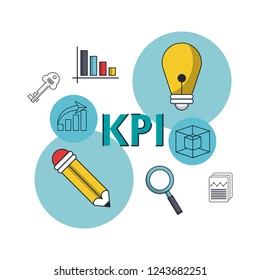 Key Performance Indicator Stock Vector (Royalty Free) 1243682251 ...