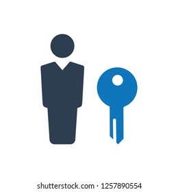 Key person icon