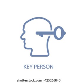 key person icon
