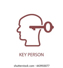 key person icon