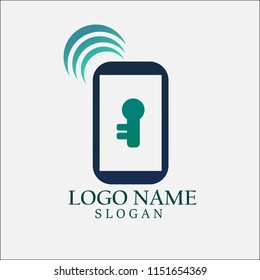 key phone logo