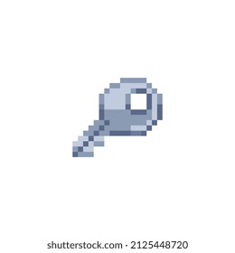 Das Symbol für die Pixelkunst ist eine einzelne Vektorgrafik. Dekoratives Elementdesign für Logo, Aufkleber, Web, mobile App. Spiele-Objekte 8-Bit-Sprite. 