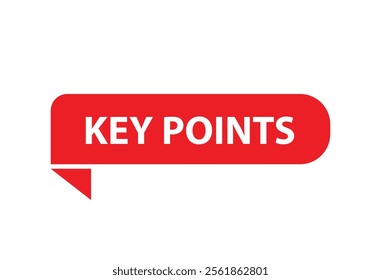 key points text information sign 