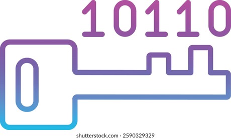Key Programming vector icon. Can be used for printing, mobile and web applications.
