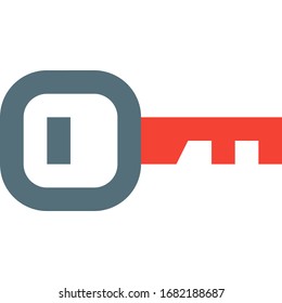 key, protection, safe - vector icon