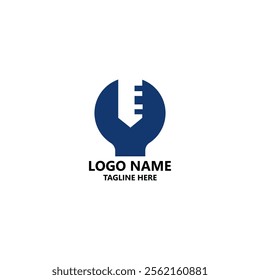 key repair logo design vector