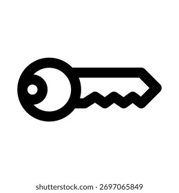 Chave representando mecanismos de segurança, acesso e bloqueio para portas ou dispositivos