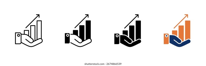 Key Results icon sheet multiple style collection