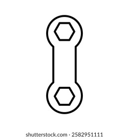 key ring icon vector illustration design template