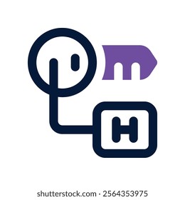 key room icon. vector dual tone icon for your website, mobile, presentation, and logo design.