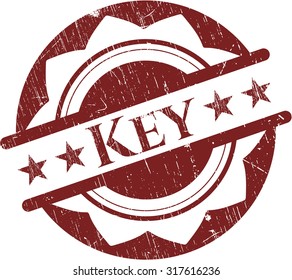 Key rubber seal