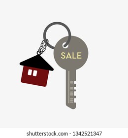 Key and sale vector art