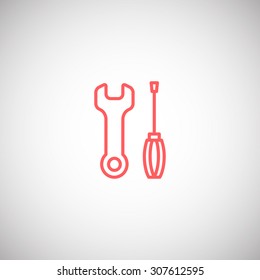 Key screwdriver icon