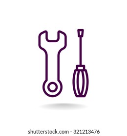 Key screwdriver icon