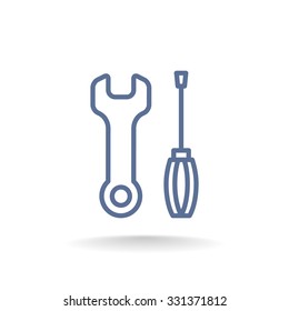 Key screwdriver icon