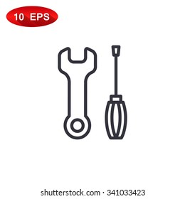 Key screwdriver icon