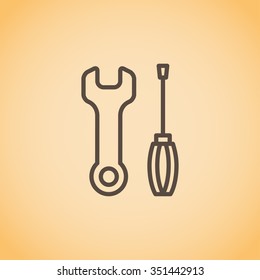 Key screwdriver icon