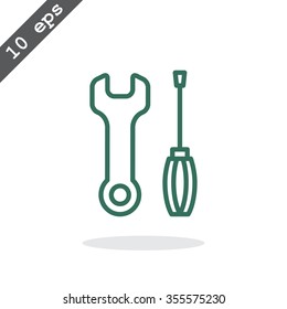 Key screwdriver icon