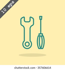Key screwdriver icon