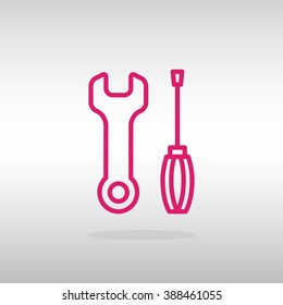 Key screwdriver icon