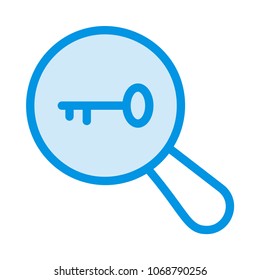  key search glass 