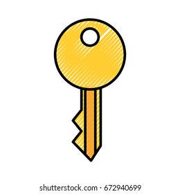 key security isolated icon