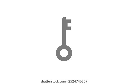 Key Shape Icon Or Object Design