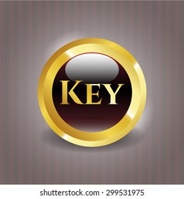 Key shiny badge