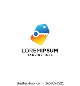 Key shop logo design image, Key shop premium vector