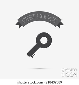 key sign icon