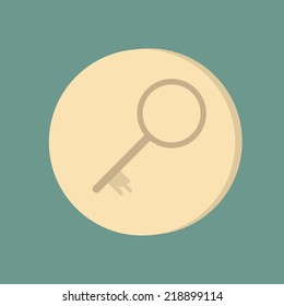 key sign icon