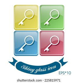 key sign icon